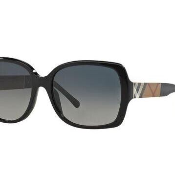 Burberry BE 4160 3433T3 58 Siyah Kadın Güneş Gözlüğü