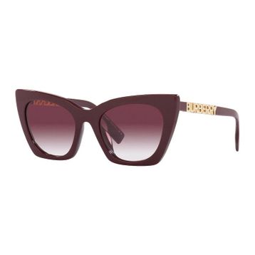 Burberry BE4372U 39798H 52 Bordo Kadın Güneş Gözlüğü