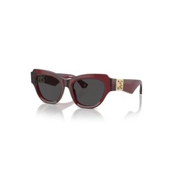 Burberry BE4423 412887 52 Bordo Kadın Güneş Gözlüğü