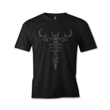 Burç Scorpio Tatoo Siyah Erkek Atlet