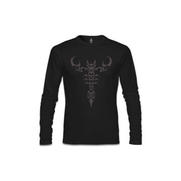 Burç Scorpio Tatoo Siyah Erkek Atlet