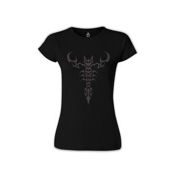 Burç Scorpio Tatoo Siyah Erkek Atlet