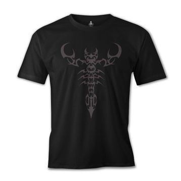 Burç Scorpio Tatoo Siyah Erkek Atlet