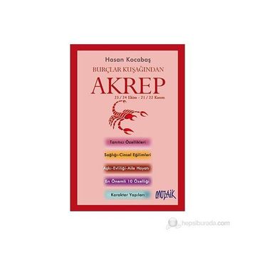 BURÇLAR: AKREP (CEP BOY) - HASAN KOCABAŞ