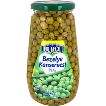 Burcu 570 gr Konserve Bezelye