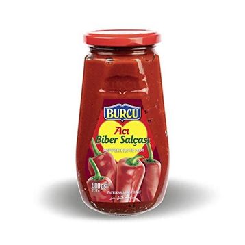 Burcu 600 gr Acı Biber Salçası