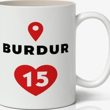 Burdur Baskılı Kupa