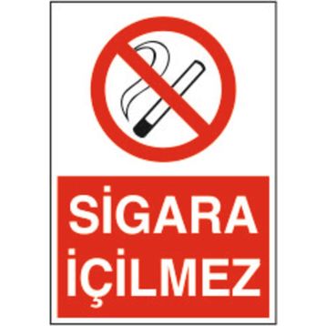Buris Sigara İçilmez Uyarı Levhası