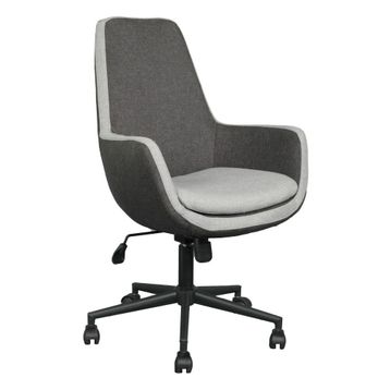 Bürocci 2244B1110 Comfort İki Ton Gri Metal Ayaklı Ofis Koltuğu