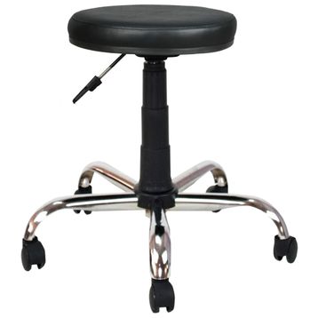Bürocci 2999D0101 Siyah Metal Ayaklı Tabure