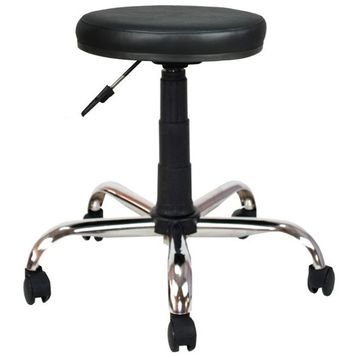 Bürocci 2999D0101 Siyah Metal Ayaklı Tabure