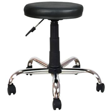 Bürocci 2999D0101 Siyah Metal Ayaklı Tabure