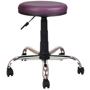 Bürocci 2999D0124 Mor Metal Ayaklı Tabure