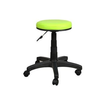 Bürocci 2999G0110 Yeşil Plastik Ayaklı Yüksek Tabure