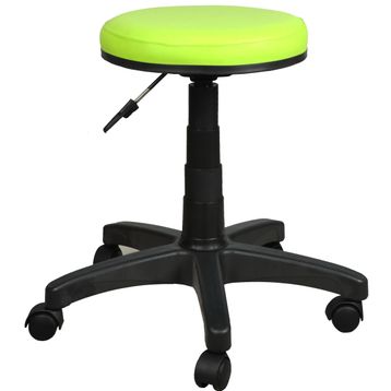 Bürocci 2999G0110 Yeşil Plastik Ayaklı Yüksek Tabure