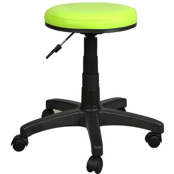Bürocci 2999G0110 Yeşil Plastik Ayaklı Yüksek Tabure