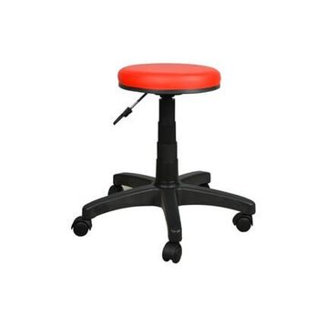 Bürocci 2999G0116 Kırmızı Plastik Ayaklı Tabure