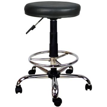 Bürocci 2999T0115 Krem Metal Ayaklı Yüksek Tabure