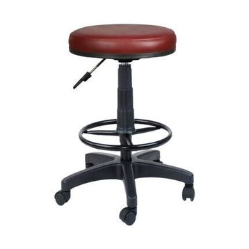 Bürocci 2999U0102 Bordo Plastik Ayaklı Yüksek Tabure