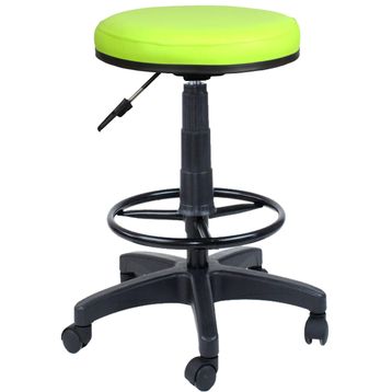 Bürocci 2999U0110 Yeşil Plastik Ayaklı Yüksek Tabure