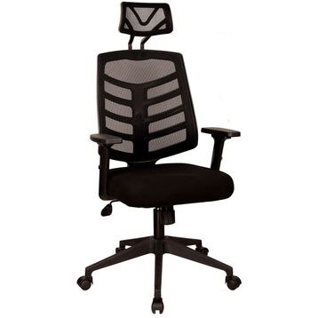 Bürocci Quattro Fileli Siyah Müdür Koltuğu