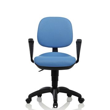Bürosit Cosmo Kolçaklı Mavi Çalışma Koltuğu