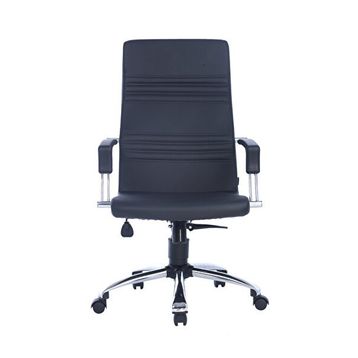 Bürosit Dolphin 9 Krom Siyah Yönetici Koltuğu
