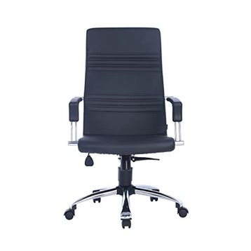 Bürosit Dolphin 9 Krom Siyah Yönetici Koltuğu