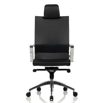 Bürosit Omega 9 Başlıklı Siyah Yönetici Koltuğu