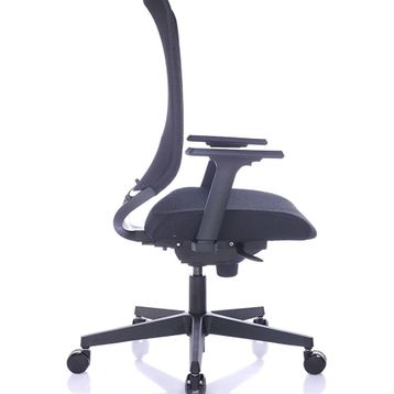 Bürosit Reflex 9 Plastik Siyah Çalışma Koltuğu
