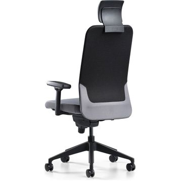 Bürotime Comfy Başlıklı Siyah Antrasit Çalışma Koltuğu