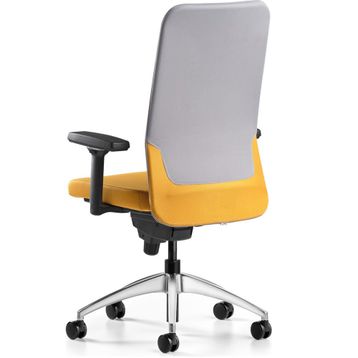 Bürotime Comfy Gri Sarı Çalışma Koltuğu