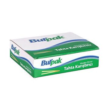 Burpak Bambu 11 cm Tahta Karıştırıcı
