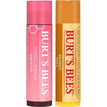 Burt's Bees Tinted Hibiscus Dudak Balmı + Honey Dudak Balmı