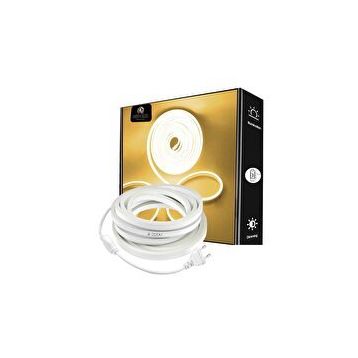Burul Atlantis Neon Hortum Işık Aç Kapat Düğmeli 220 Volt Fiş Dahil Gün Işığı 10 mt LED Şerit Aydınlatma