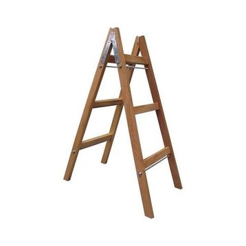 Buse A Tipi 110 cm 3 Basamak Ahşap Boyacı Merdiven