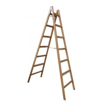 Buse A Tipi 230 cm 7 Basamak Ahşap Boyacı Merdiven