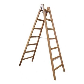 Buse A Tipi 230 cm 7 Basamak Ahşap Boyacı Merdiven