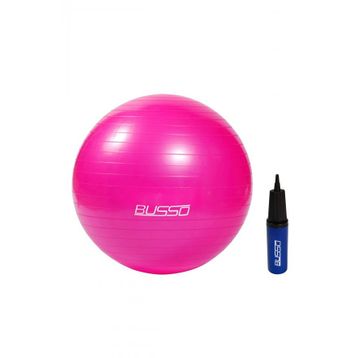 Busso GYM-55 Pompalı Fuşya 55 cm Pilates Topu