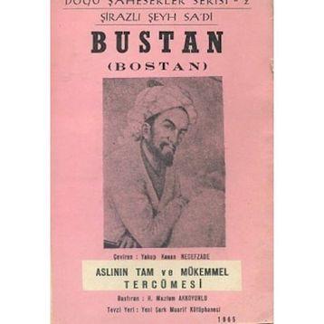 Büstan - Şirazlı Şeyh Sadi