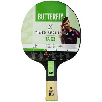 Butterfly 85082S Tiago Apolania Ta X3 Masa Tenisi Raketi
