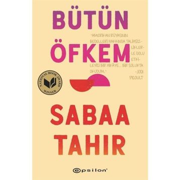 Bütün Öfkem - Sabaa Tahir