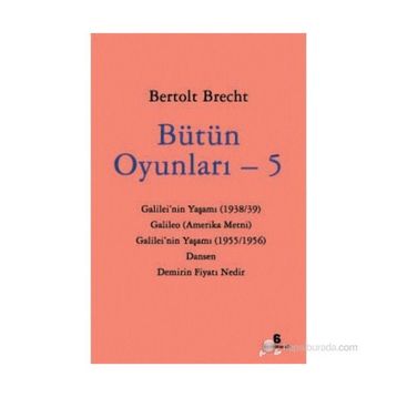 BÜTÜN OYUNLARI - 5 - BERTOLT BRECHT
