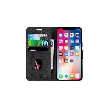 Buway Samsung Galaxy A51 Kartvizitli Cüzdan Siyah Cep Telefonu Kılıfı
