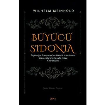 Büyücü Sidonia Wilhelm Meinhold