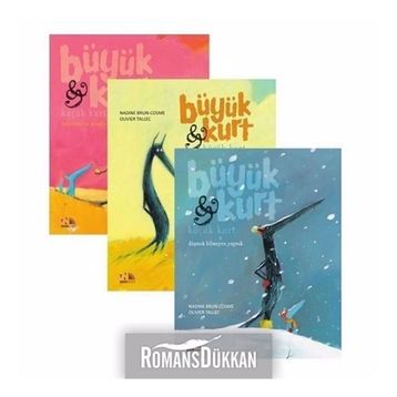 Büyük Kurt ve Küçük Kurt Üçlü Set-3 Kitap Takım - Kolektif