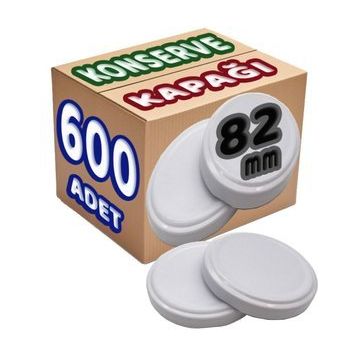 Büyük Standart 82 mm 600'lü Konserve Kavanoz Kapağı