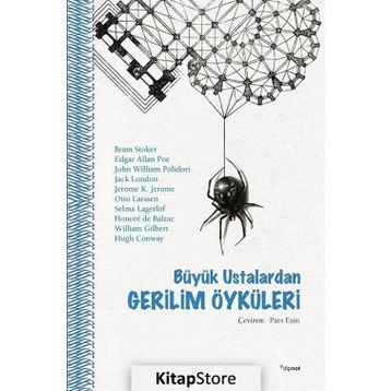 Büyük Ustalardan Gerilim Öyküleri - braem stoker edgar allen poe John William Polidori Jack London K. Jerome Otto Larssen Selma Lagerlöf Honore de Balzac William Gilbert Hugh Conway