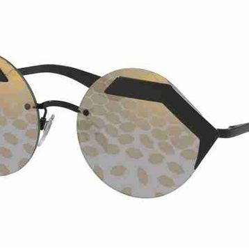 Bvlgari 6089 128/T9 55 Siyah Ekartman Kadın Güneş Gözlüğü