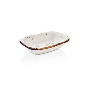 By Bone Elegance Zest 14 cm Dik Kayık Tabak